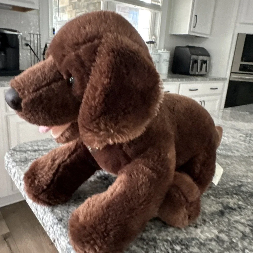 Chocolate Lab Dog Plush Build A Bear 12